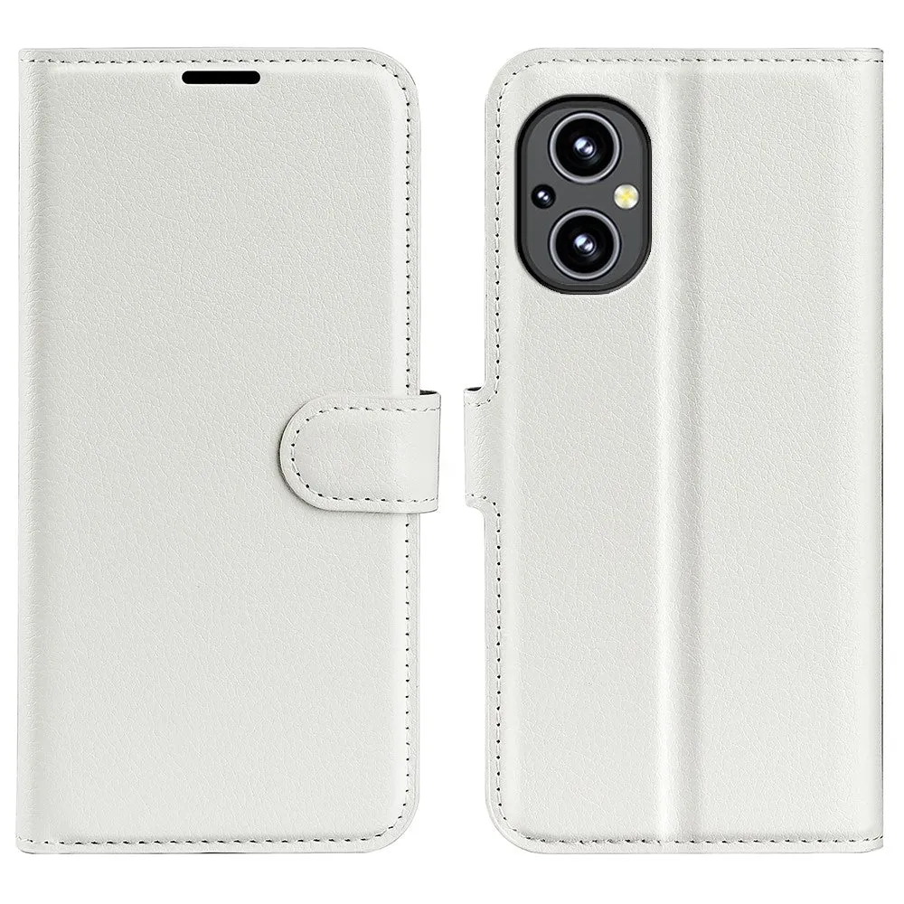 Classic OnePlus Nord N20 5G flip case - White