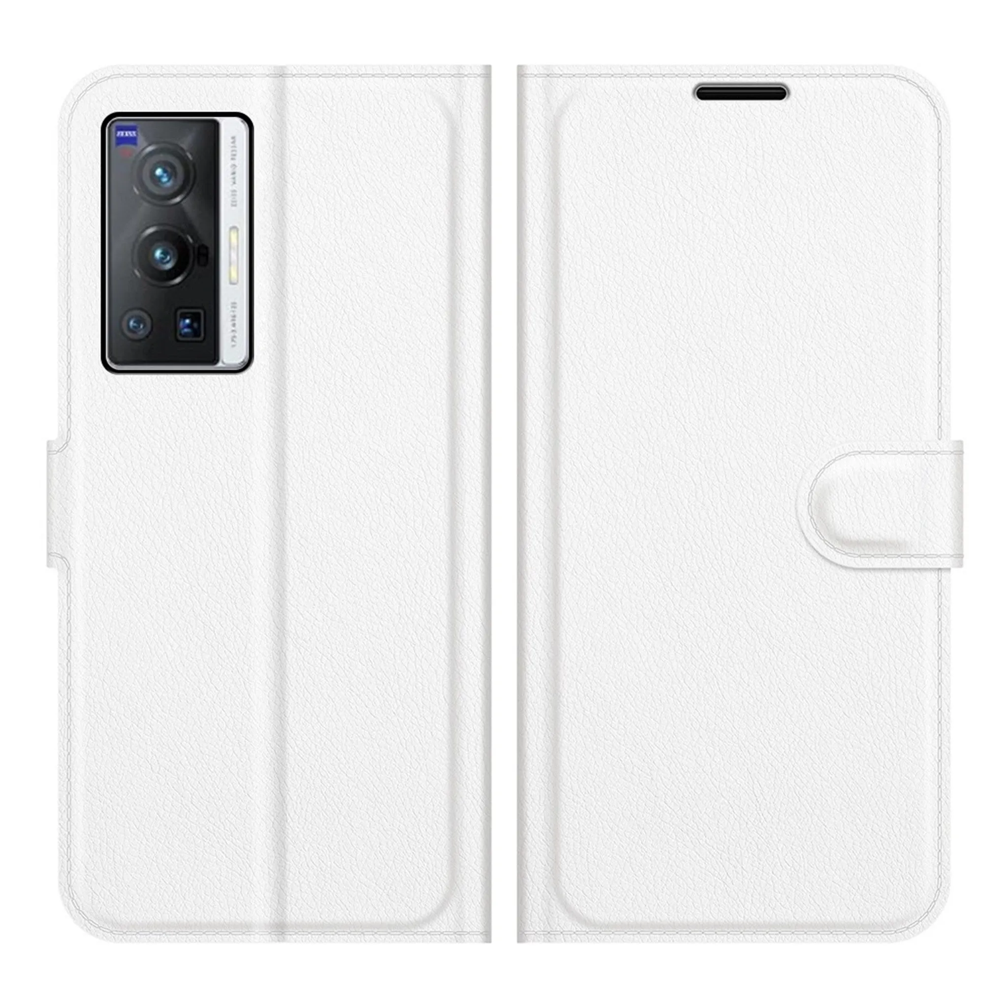 Classic Vivo X70 Pro flip case - White