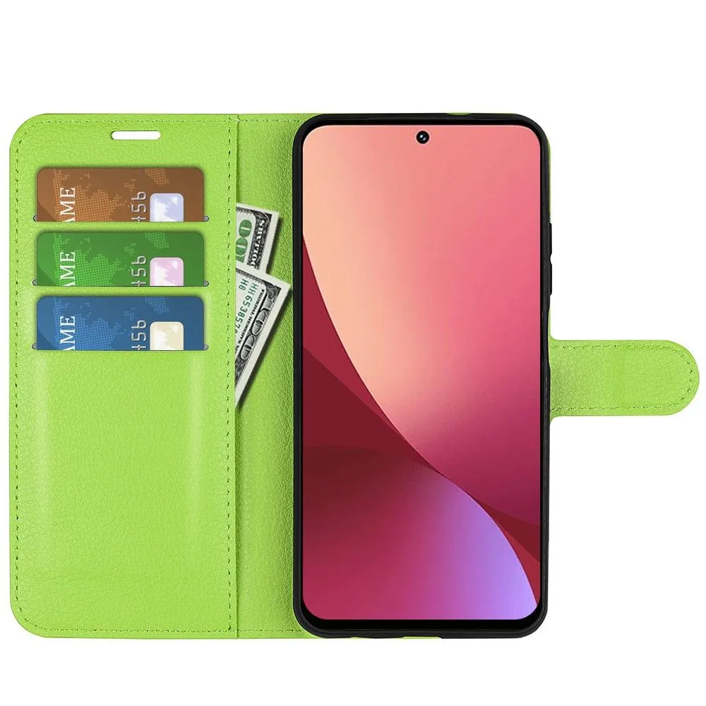 Classic Xiaomi 12 Lite flip case - Green