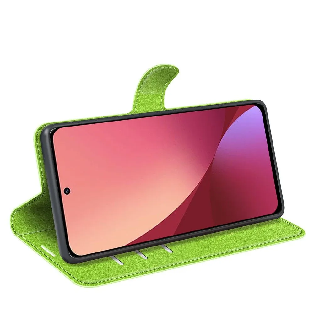 Classic Xiaomi 12 Lite flip case - Green