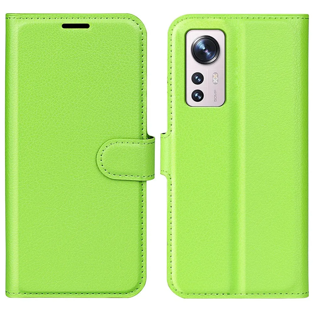 Classic Xiaomi 12 Lite flip case - Green