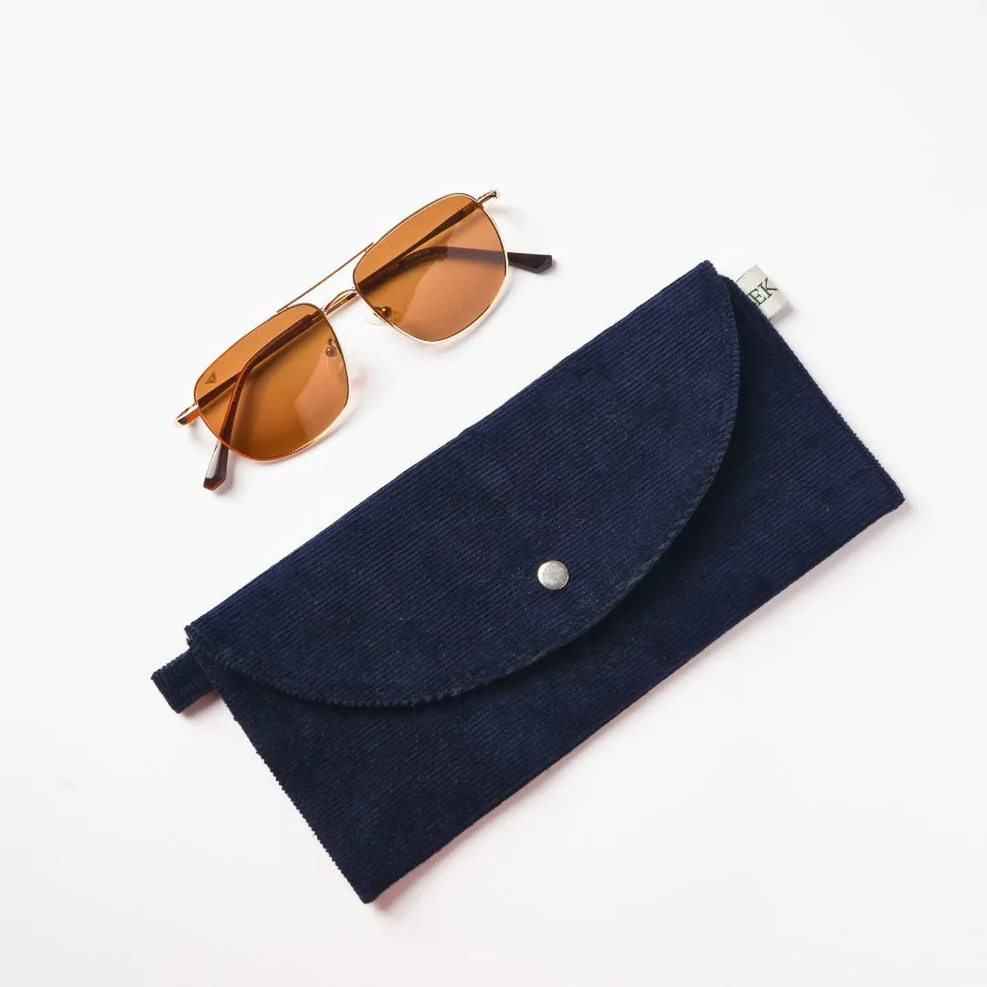 Corduroy Sunglasses Cover | Organic Cotton