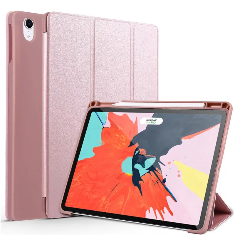 Cover Trifold Stand Case with Pencil Holder Cover for iPad Pro11 tablet case