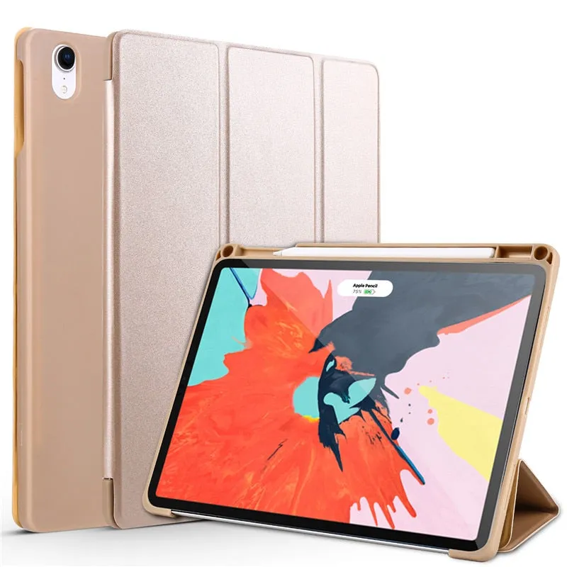 Cover Trifold Stand Case with Pencil Holder Cover for iPad Pro11 tablet case