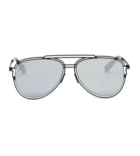 CR7 Men Grey Aviator Sunglass