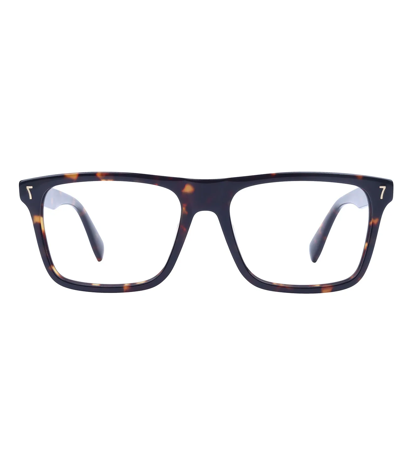 CR7 Men's Havana Square Optical Frame