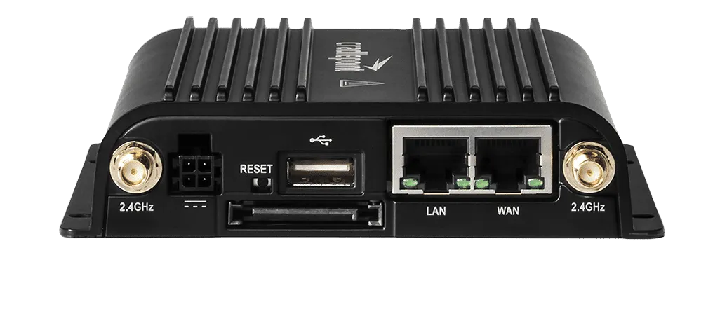 Cradlepoint IBR600C 5-yr NetCloud IoT Essentials Plan, Advanced Plan, and IBR650C router no WiFi (150 Mbps modem) TBA5-650C150M-NN