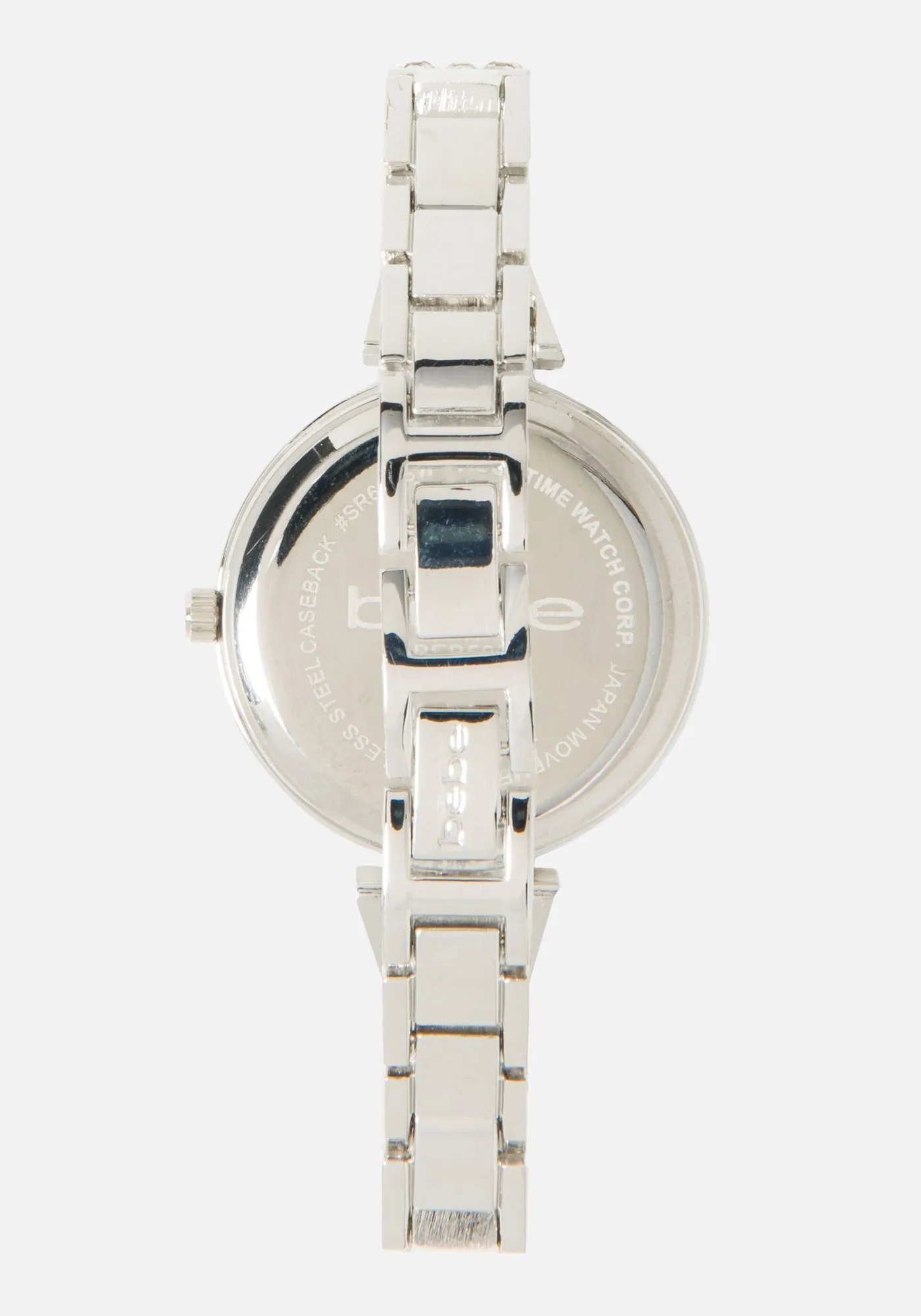 Crystal Bezel Bangle Bracelet Watch