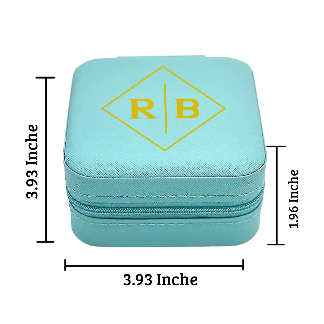 Customized PU Leather Portable Travel Jewellery Case Storage Box Organiser