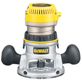 DeWALT DW618 2-1/4 HP EVS Fixed Base Woodworking Router w/ Soft Start