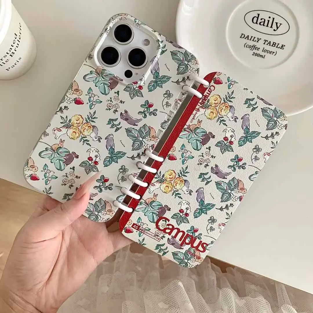 Diary Style Flip Case for iPhone