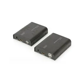 Digitus Professional Hdmi Kvm Extender Over Ip, Set - Kvm / Audio Extender - 100Mb Lan