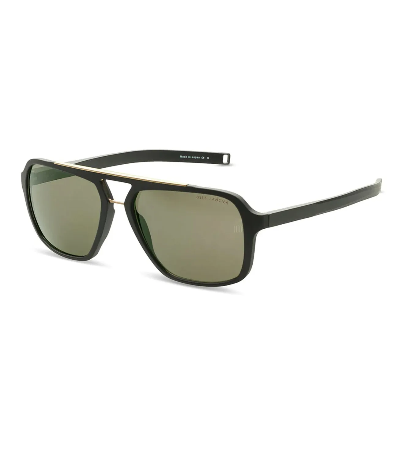 Dita Lancier LSA-415 Unisex Green Aviator Sunglass