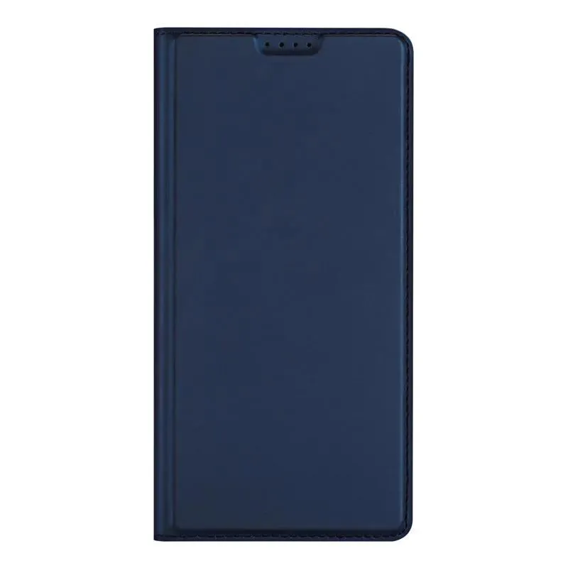 DUX DUCIS Faux Leather Wallet Smart Flip Case for Huawei Honor X9c / X60 - Blue