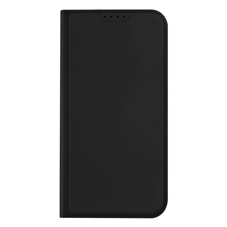 DUX DUCIS Skin Pro Faux Leather Wallet Flip Case for Apple iPhone 15 Plus - Black