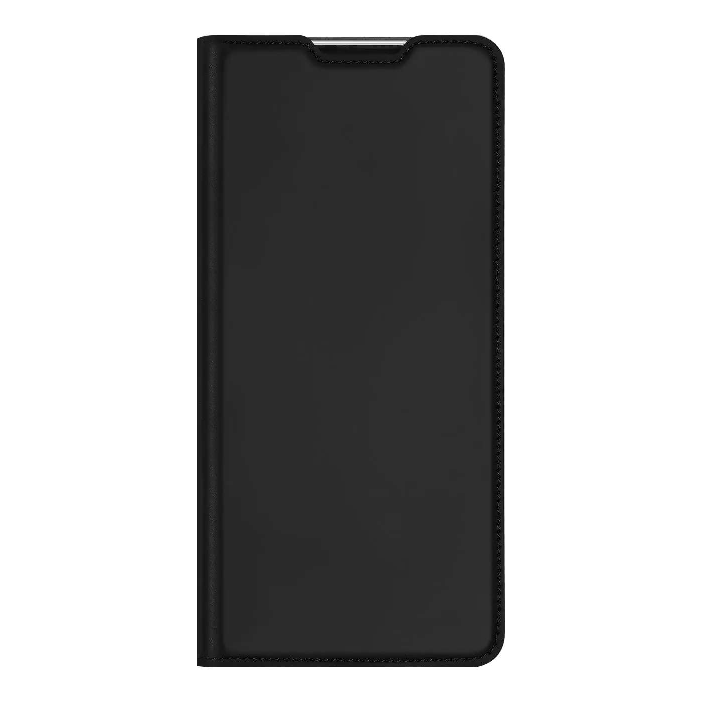 DUX DUCIS Skin Pro Faux Leather Wallet Flip Case for Motorola Moto E32 / E32s - Black