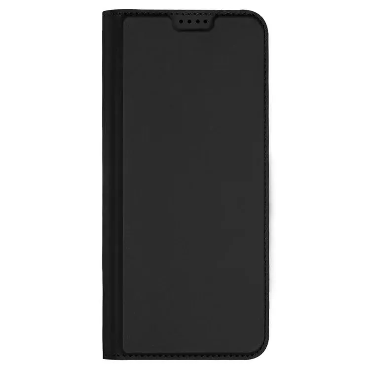 DUX DUCIS Skin Pro Faux Leather Wallet Flip Case for OPPO Reno12 Pro - Black