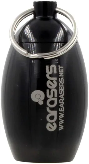 Earasers Ear Plug Carry Case (Black)