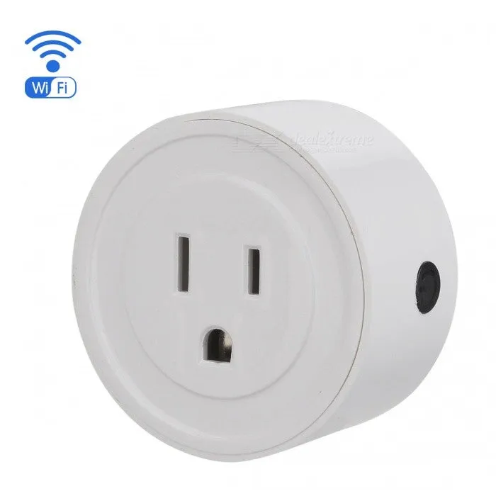 Eastor V1 Smart Wi-Fi Mini Socket APP Remote Control Timing Switch, Support Amazon Alexa Google Home Vocie Control - White