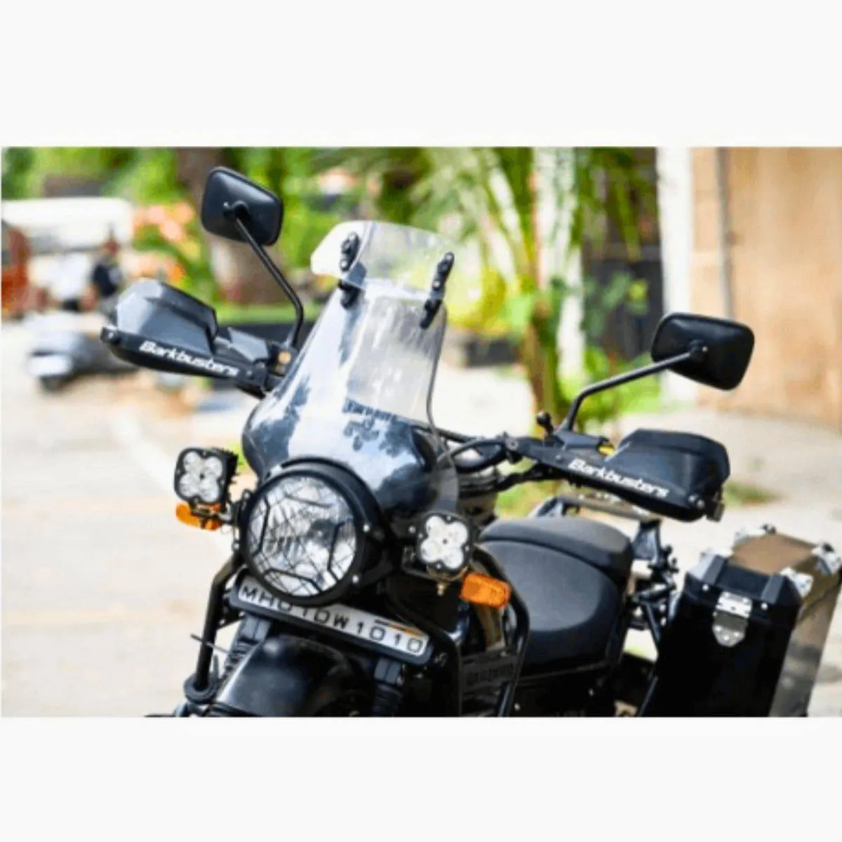 Easy Ride Clip-On Windshield Extender for Royal Enfield