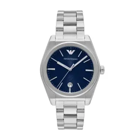 Emporio Armani Silver Tone Analogue Watch AR11620