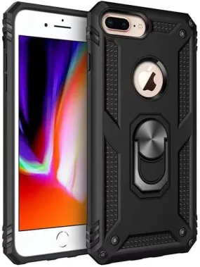 Entronix Apple iPhone 8 Plus/7 Plus Case - Guard Ring Holder, Dual Layer Protection