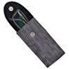 EW508/Waterproof Genuine Eel Skin Leather Eyeglasses Case NEW