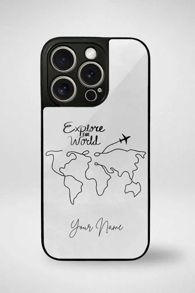 Explore The World Customized Glass Mobile Case - iPhone, Samsung & OnePlus