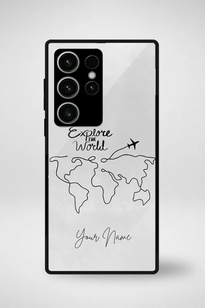 Explore The World Customized Glass Mobile Case - iPhone, Samsung & OnePlus