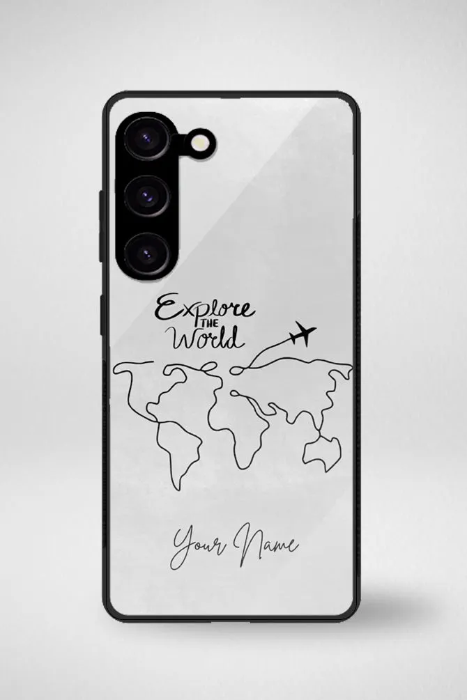 Explore The World Customized Glass Mobile Case - iPhone, Samsung & OnePlus