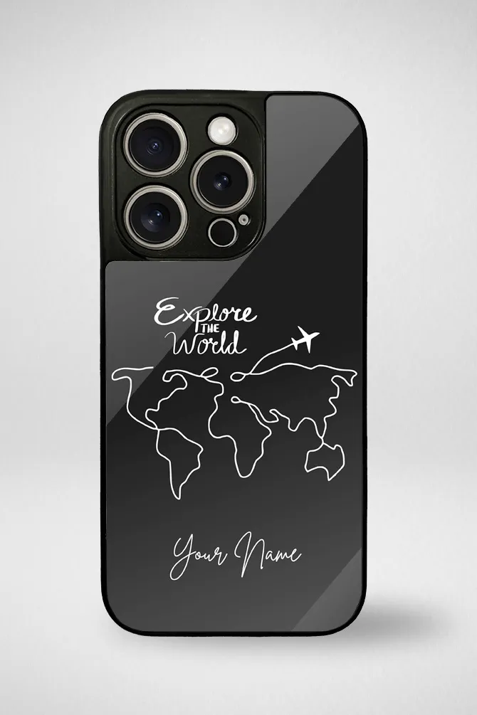 Explore The World Customized Glass Mobile Case - iPhone, Samsung & OnePlus