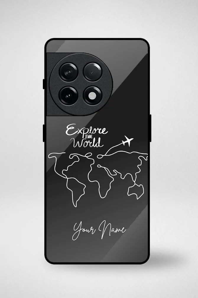 Explore The World Customized Glass Mobile Case - iPhone, Samsung & OnePlus