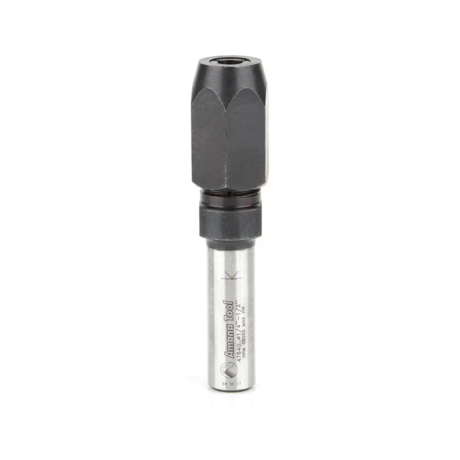 Extension Adapter | 1⁄2" Adapter | for 1⁄4" Shank CNC Router Bits | 47640 | 738685476406