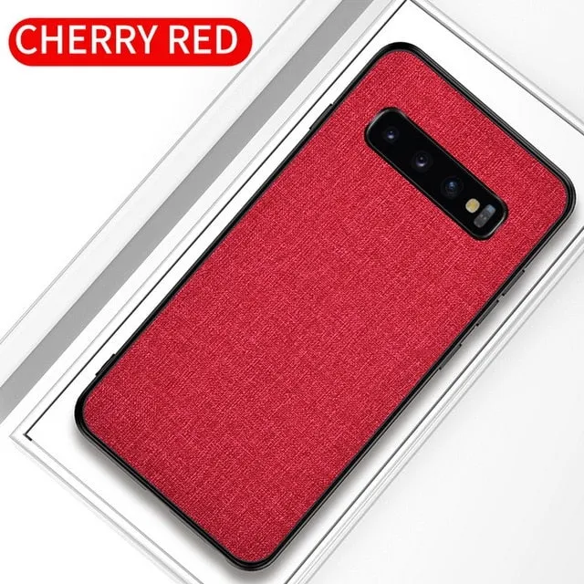 Fabric Cloth Case For Samsung Galaxy