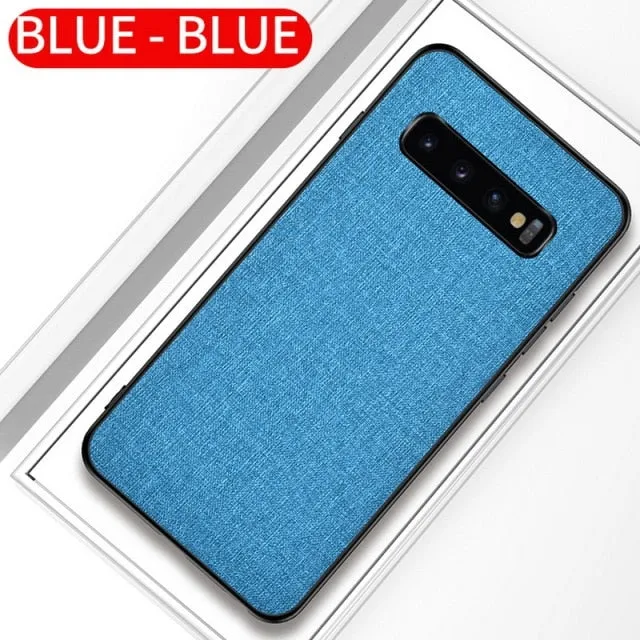 Fabric Cloth Case For Samsung Galaxy