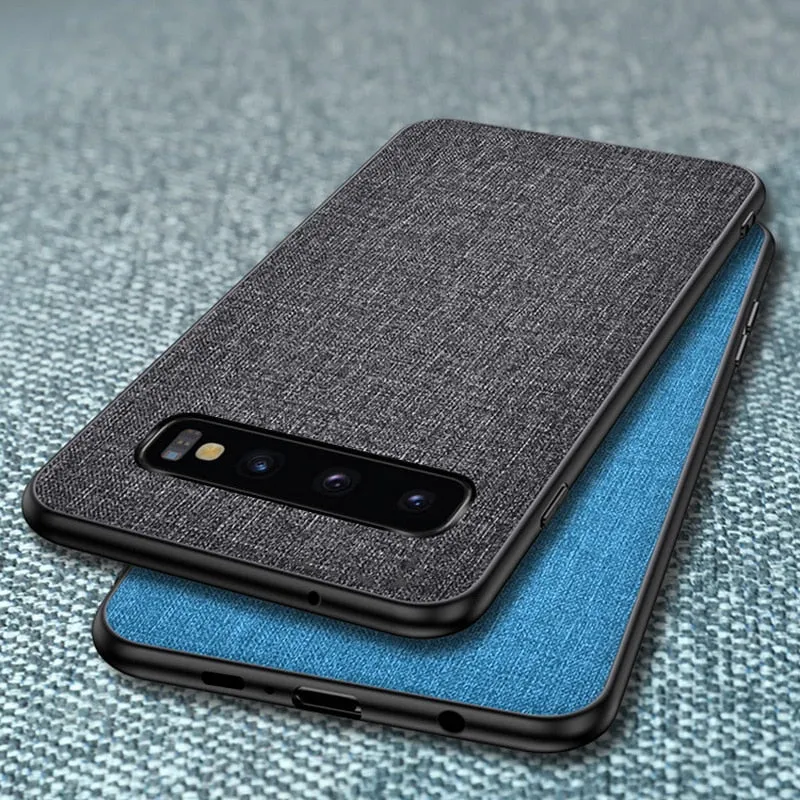 Fabric Cloth Case For Samsung Galaxy