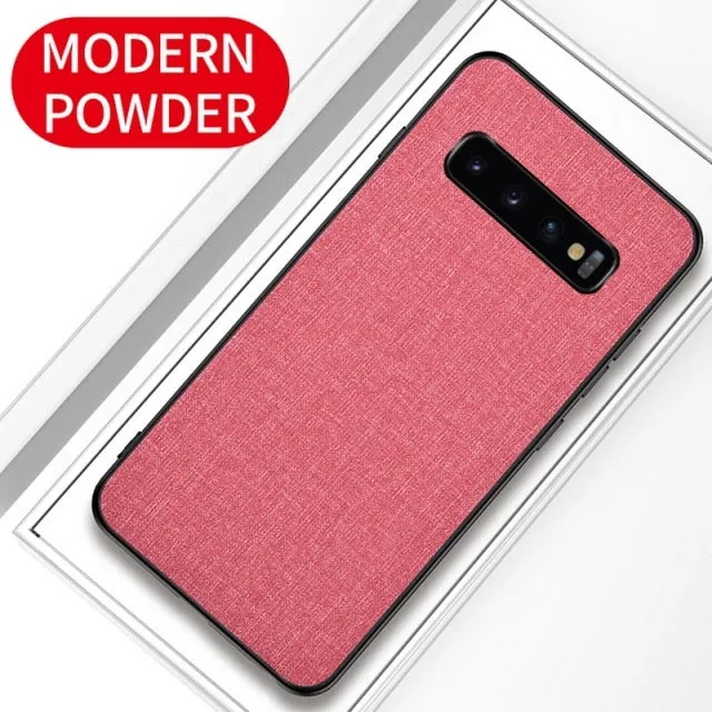 Fabric Cloth Case For Samsung Galaxy