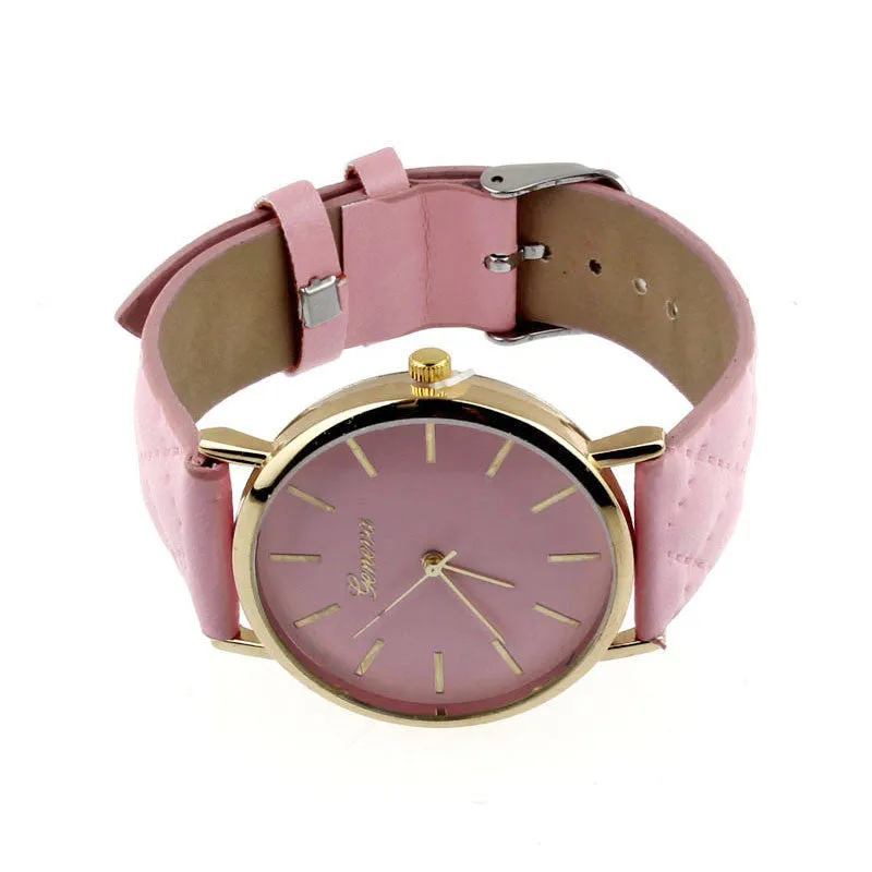 Fabulous Luxury Brand Watch Faux-leather simulated quartz watch Brand