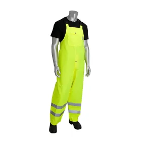 Falcon 353-2001-LY/2X ANSI Class E Heavy Duty Waterproof Breathable Bib