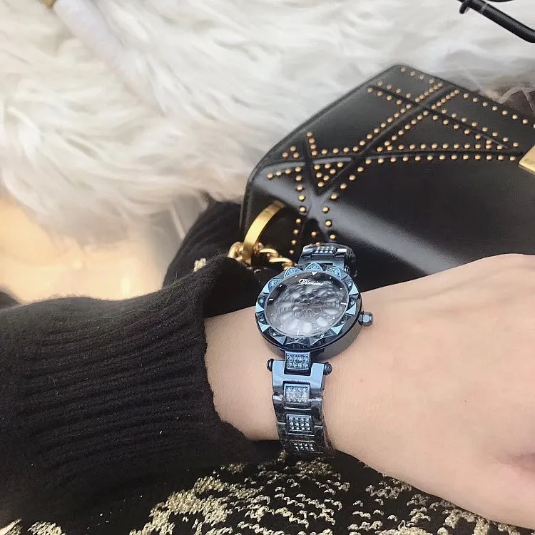 Fashion Rotatable Dial Women's Watch