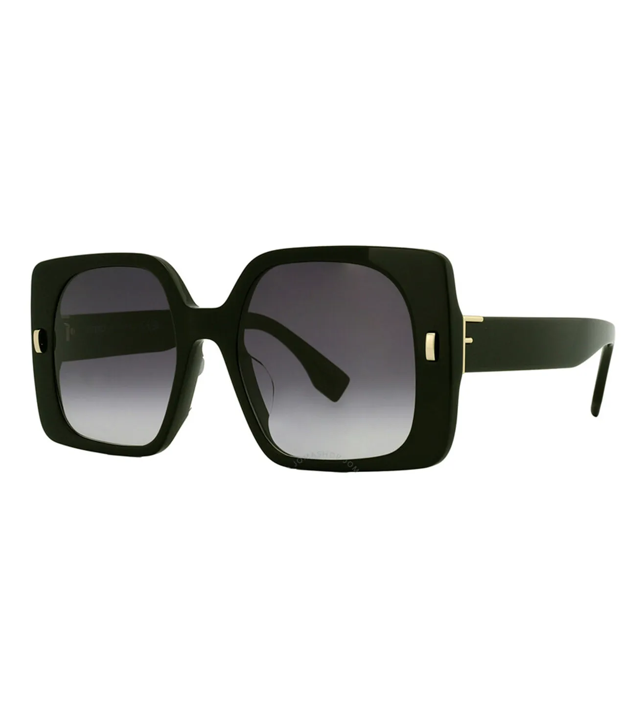 Fendi Women's Grey Square Sunglasses