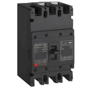 FGM6DC-3PLC-630 500A, 3 Pole DC Moulded Case Circuit Breaker (MCCB) Fixed Type 25kA 500 Amp, 1500VDC, 3 POLE CONNECTING TYPE