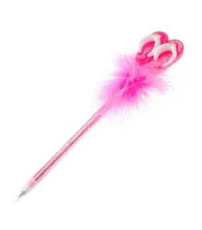 Flip Flop Feather Pen Pink