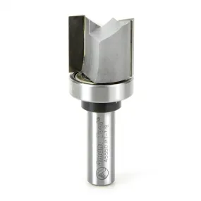 Flush Trim Plunge Router Bit | Various Dia x 1 x 1⁄2"Shank with Upper BB | 45550 | 738685455500