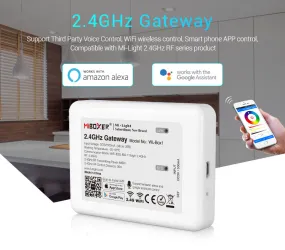 FluxTech® 2.4GHz Gateway. Newest Version Wireless Control. Third Party Voice Control Compatible.