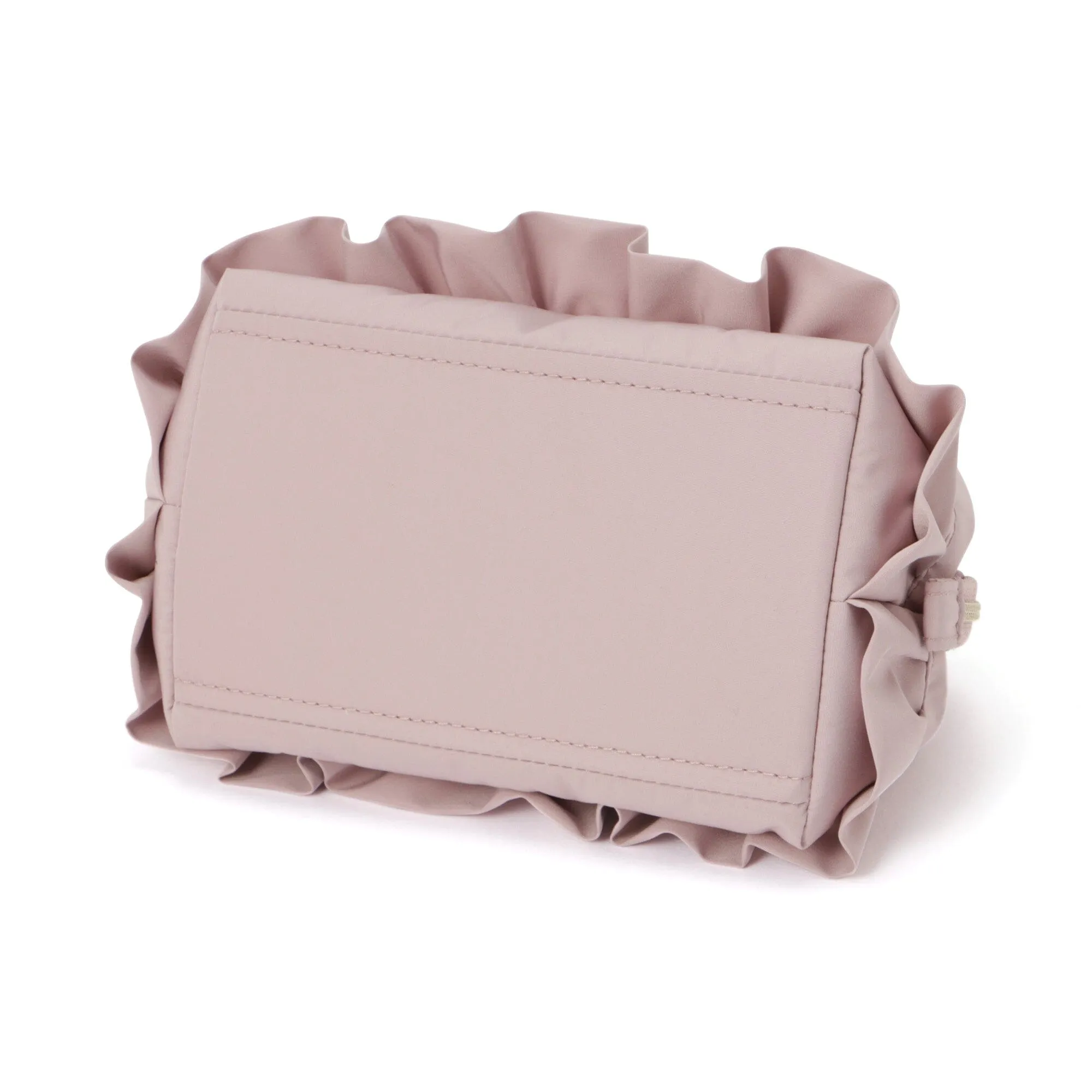 Frill Wire Pouch  Pink