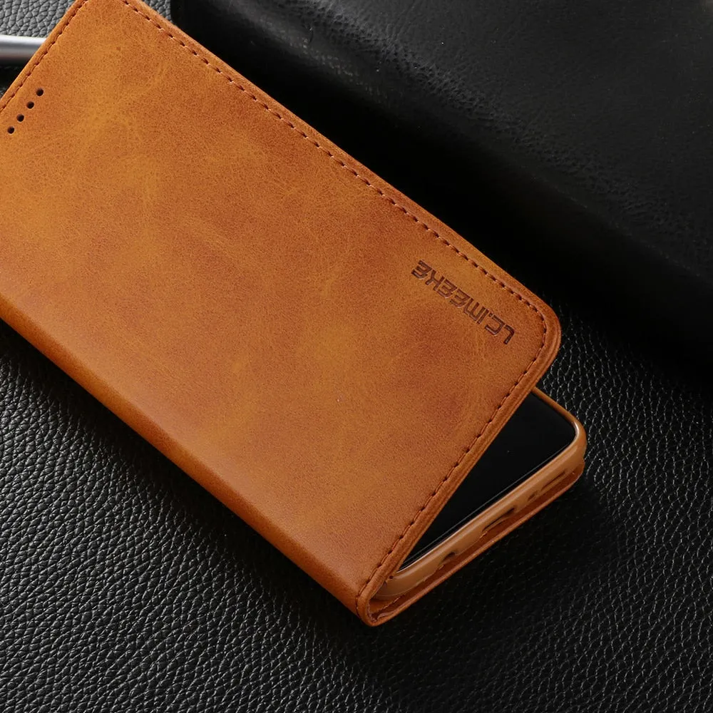 Fundas For Samsung Samsun Note 9 8 Note8 Leather Flip Book Wallet Stand Phone Case etui caso Cover For S9 S8 S 9 Plus S7 S6 Edge