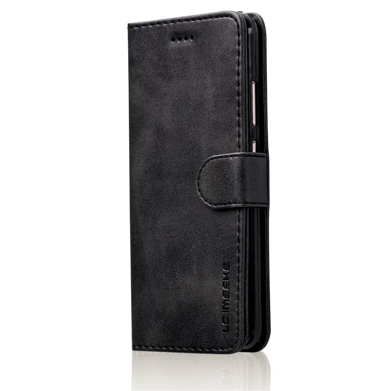 Fundas For Samsung Samsun Note 9 8 Note8 Leather Flip Book Wallet Stand Phone Case etui caso Cover For S9 S8 S 9 Plus S7 S6 Edge