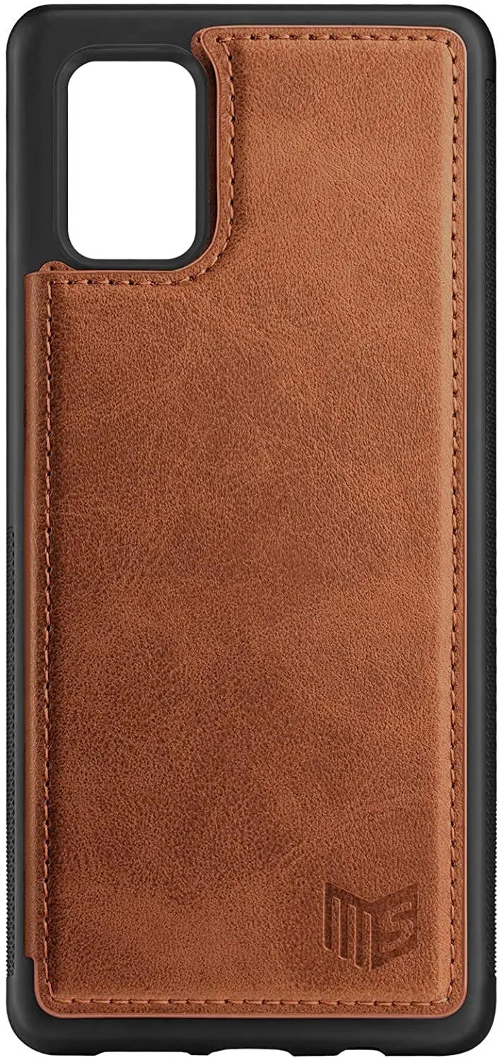 Galaxy A71 5G Credit Card  Leather Wallet case