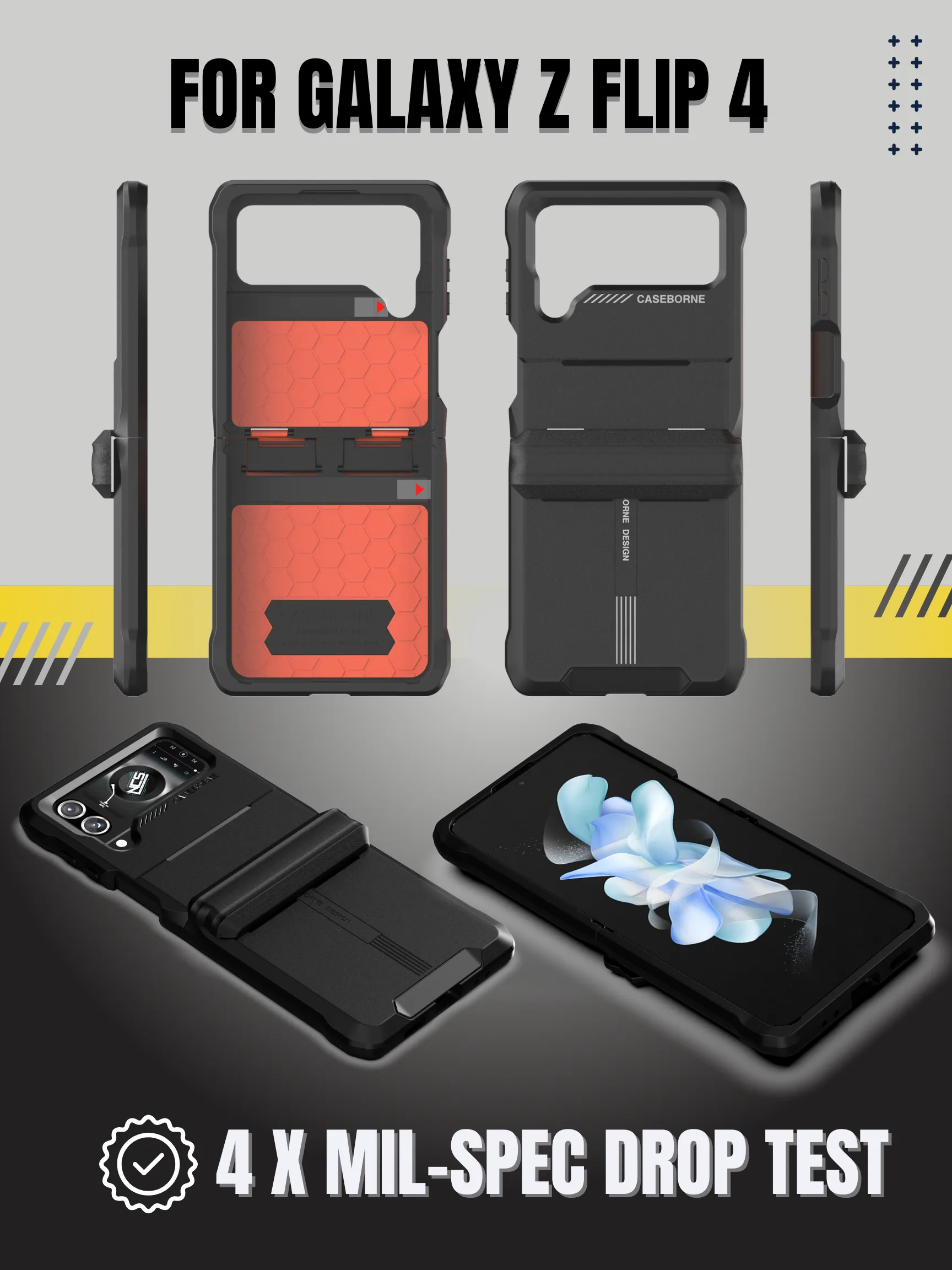 Galaxy Z Flip 4 Case - V Series